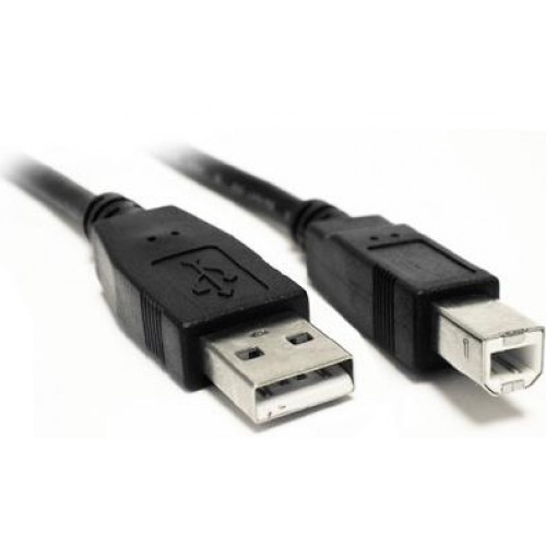 USB Printer Cable A-B - 1.5 Metre - Black