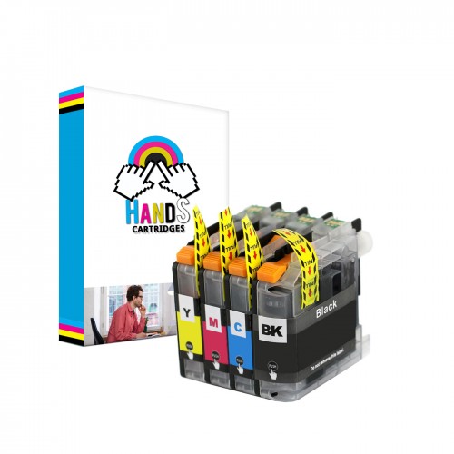 Non Oem Hands Compatible Cartridges for Brother LC127xl / LC125xl