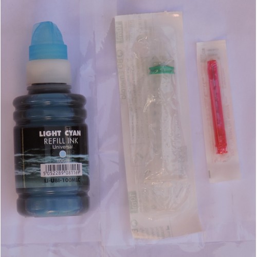 IJ Brand Bottle Ink with 10ml Syringe and Nozzle - Select Requirement