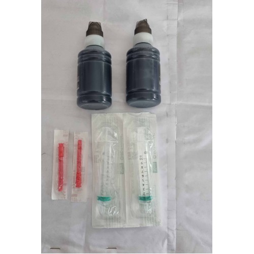 IJ Brand Bottle Ink with 10ml Syringe and Nozzle - Select Requirement