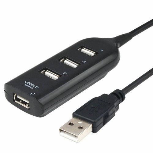 Dynamode USB 2.0 Non Powered 4 Port High Speed USB Hub