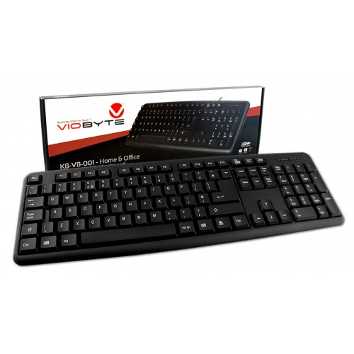 Viobyte USB Black Keyboard