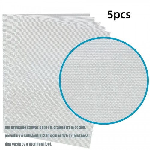 Hands Professional A4 240gsm Canvas Cotton Photo Paper