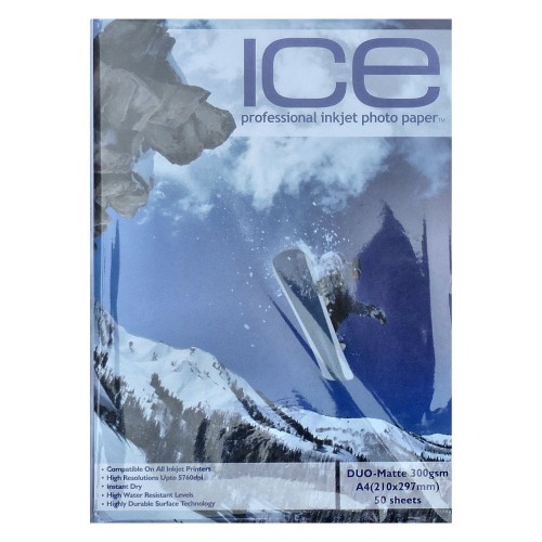 ICE A4 300gsm Double Sided Matt / Matte Photo Paper