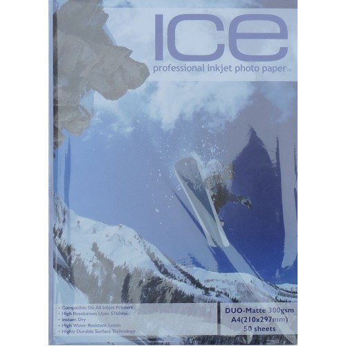 ICE A4 300gsm Double Sided Matt / Matte Photo Paper