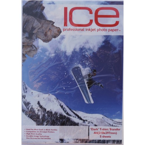 ICE T-Shirt Transfer Paper - Dark