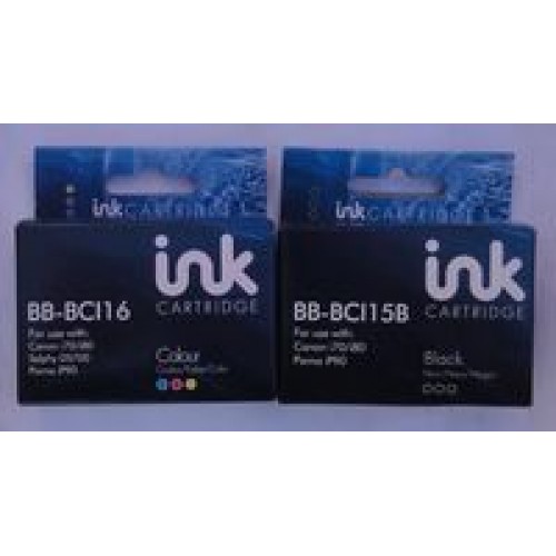 Compatible Blue Box Cartridges - BCI 15 + BCI 16