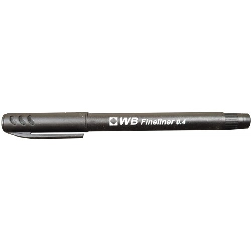 Fineliner Pen 0.4mm Black