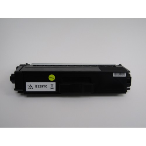 Comp Brother TN329Y Extra Hi Yld Yellow Toner Ctg 6000 Pages (also for TN900Y)