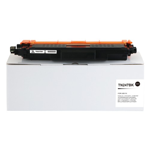 Compatible Brother TN247BK Hi Yld Black Toner CHIPPED