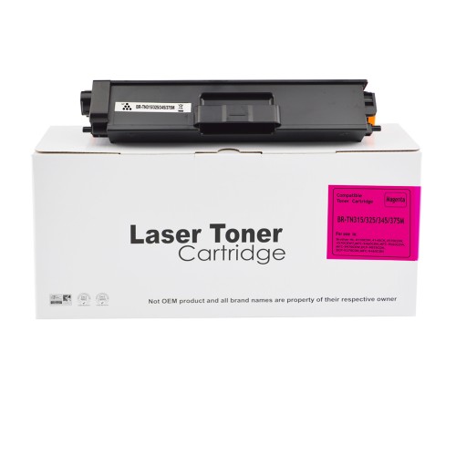 Comp Brother HL4140 Magenta TN325M Toner Ctg TN315M TN320M TN325M TN345M 3500 Pages