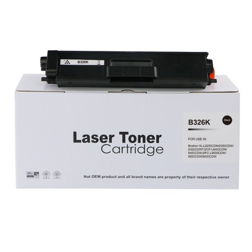 Comp Brother HLL8250 Hi Yld Black Toner Ctg TN326BK