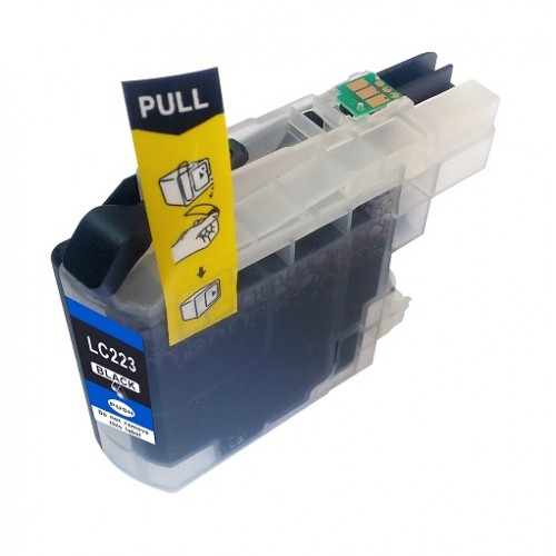 Comp Brother  LC223BK Black Std Cap Ink Ctg