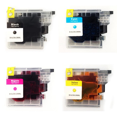 Comp Brother LC985 Multipack 4 Ink Ctgs  [LC985BK/C/M/Y]