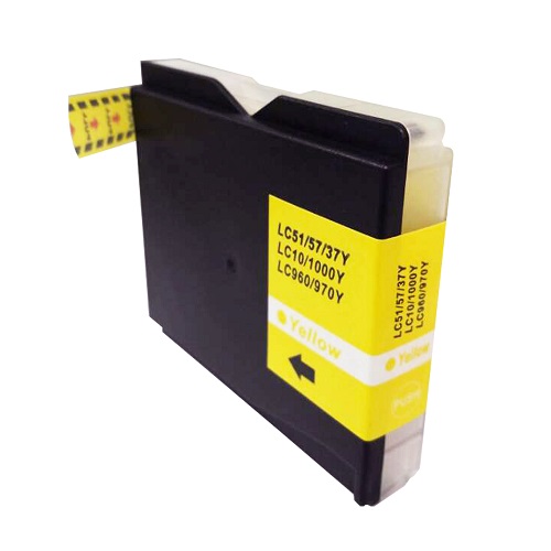 Comp Brother MFC240 Yellow Inkjet Ctg LC1000Y also for LC970Y  [LCLC960/LC970/LC1000Y]