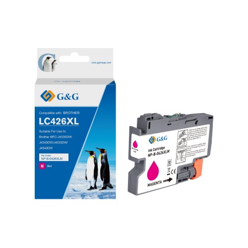 Comp Brother LC426XLM High Capacity Magenta Ink Cartridge 54ml