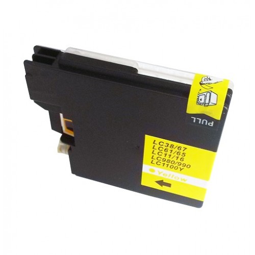 Comp Brother MFC290C Yellow Ink LC1100Y also for LC980Y  [LC980/1100Y]