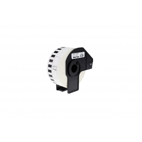 Comp Brother DK-22210 Continuous Length White Tape (Paper) Roll