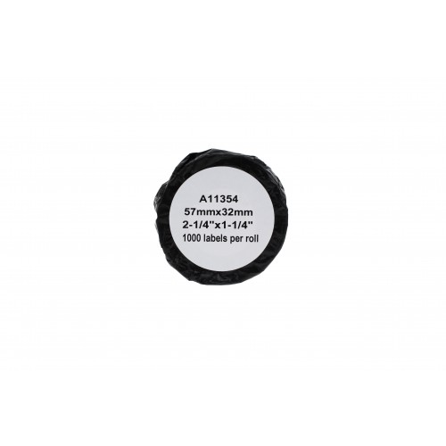 Comp Dymo 11354 Multipurpose Labels (Paper) Pack of 1000 S0722540 (32mm x 57mm)