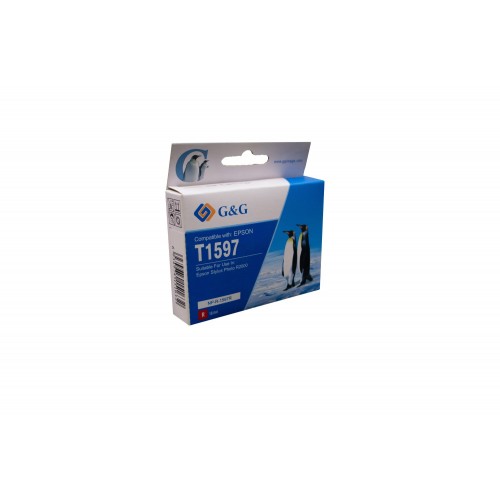 Comp Epson G+G T1597 Red Ink Ctg C13T159740