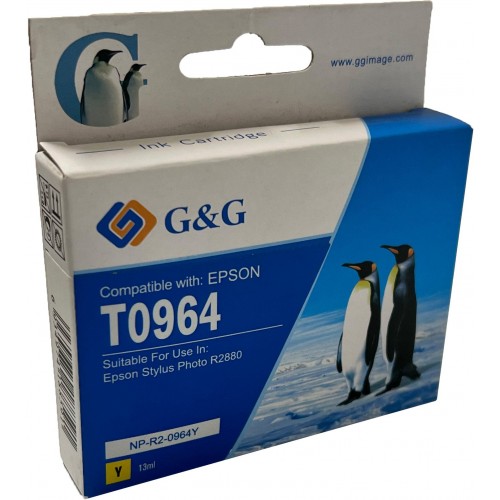 Comp Epson G+G T0964 Yellow Ink Ctg C13T09644010