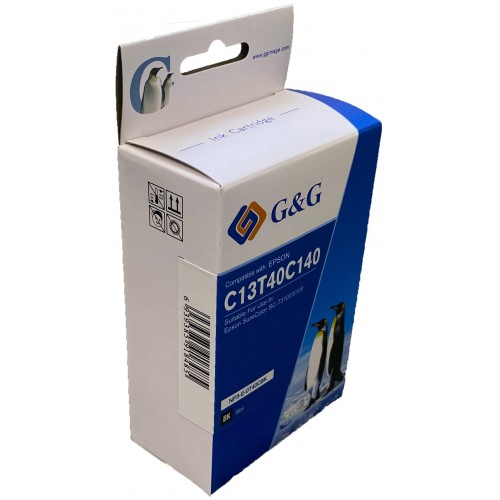 Comp Epson G+G T40C1 Black Wide Format Ink Ctg C13T40C140