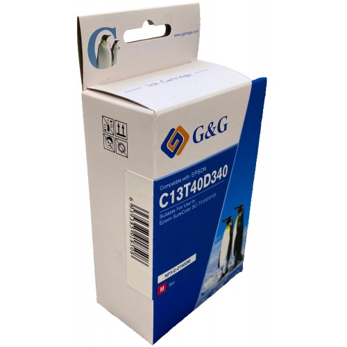 Comp Epson G+G T40D3 Magenta Wide Format Ink Ctg C13T40D340