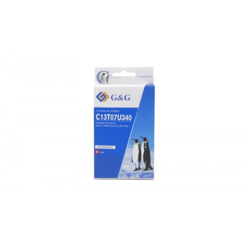 Comp Epson G+G 407XL C13T07U340 Magenta Ink Ctg