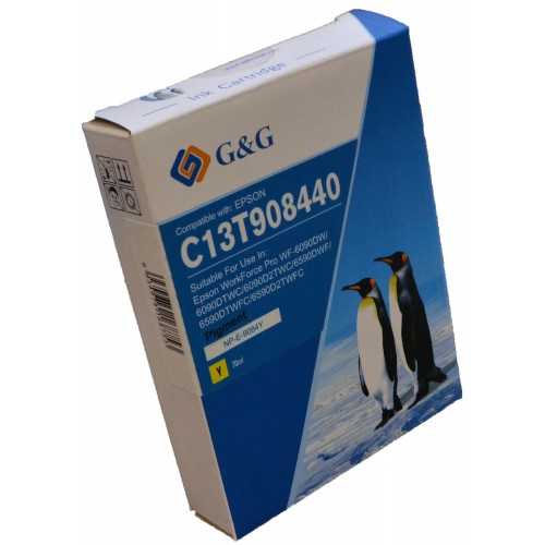 Comp Epson G+G T9084 High Capacity Yellow Ink Ctg C13T908440