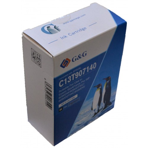 Comp Epson G+G T9071 Extra High Capacity Black Ink Ctg C13T907140