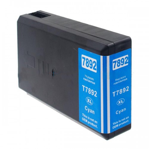 Comp Epson T7892XXL Extra Hi Cap Cyan Ink Ctg T789240