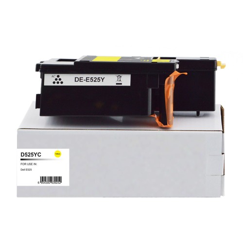 Comp Dell E525W Yellow Toner 593-BBLV also for 593-BBJW