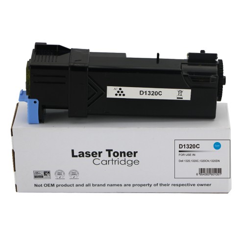 Comp Dell 1320C Cyan Toner 593-10259 KU053C