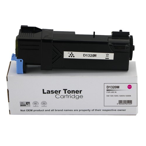 Comp Dell 1320C Magenta Toner 593-10261 KU055M