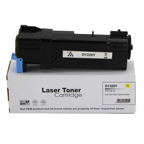 Comp Dell 1320C Yellow Toner 593-10260 KU054Y