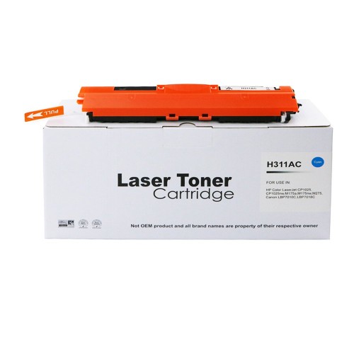 Comp HP CE311A Cyan Toner Ctg also for 126A Canon 729 4369B002AA