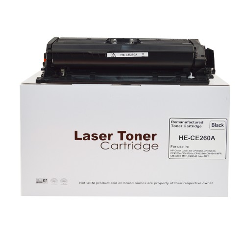 Comp HP Laserjet CP4025 Std Black Toner CE260A HP648A