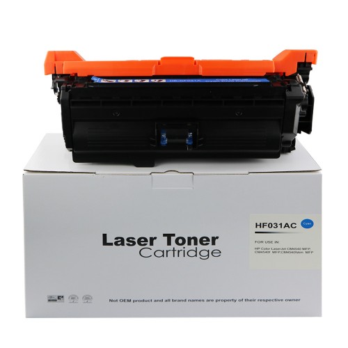 Comp HP CM4540 Cyan Toner Ctg CF031A