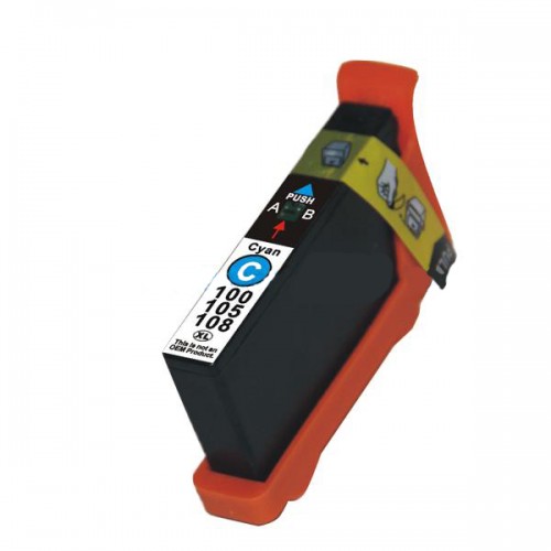 Comp Lexmark  100XL Cyan Ink Ctg 014N1069E [100XL C]