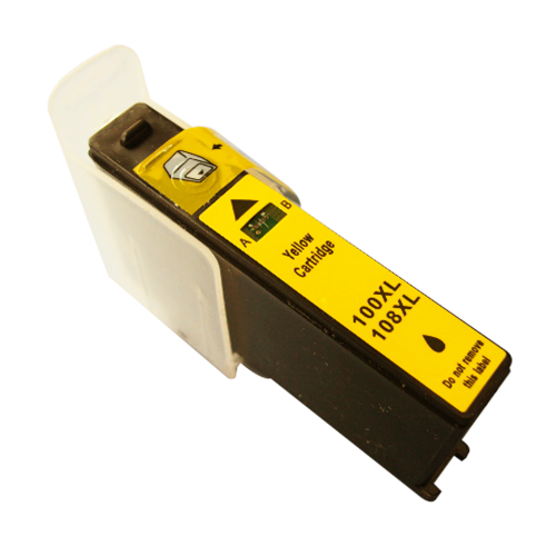 Comp Lexmark 100XL Yellow Ink Ctg 014N1071E [100XL Y]