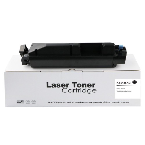 Comp Kyocera TASKalfa 265ci TK5135K Black Toner