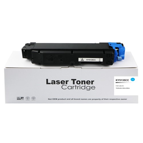 Comp Kyocera TASKalfa 265ci TK5135C Cyan Toner