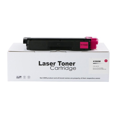 Comp Kyocera Mita FSC5150 TK580M Magenta Toner