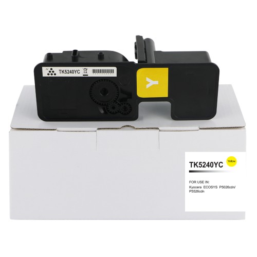 Comp Kyocera Ecosys P5026 Yellow Toner TK5240Y - 1T02R7ANL0