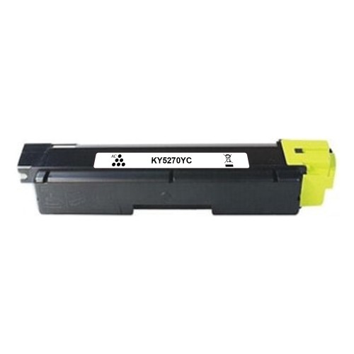 Comp Kyocera Ecosys P6230 TK5270Y Yellow Toner - 1T02TVANL0