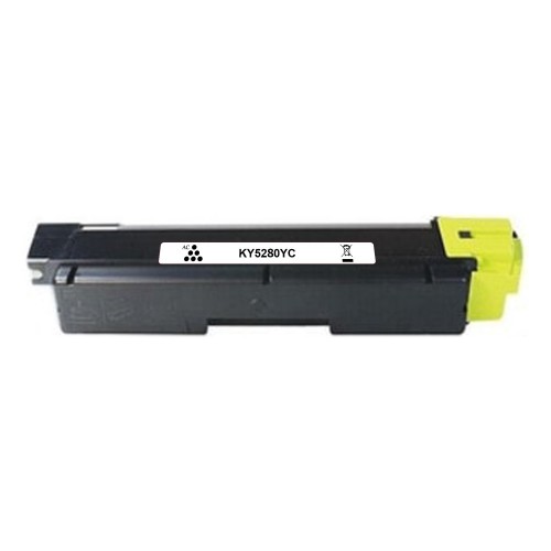 Comp Kyocera Ecosys P6235 TK5280Y Yellow Toner