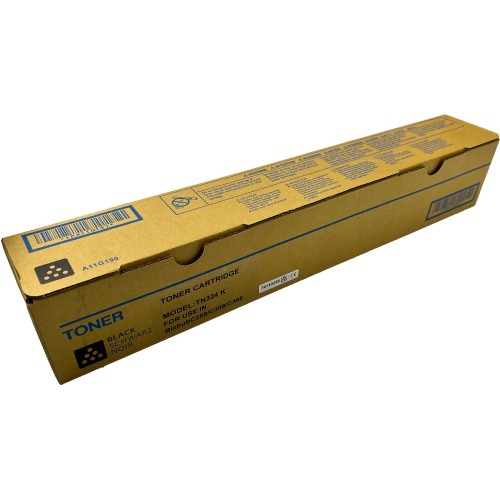 Comp Konica Minolta Bizhub C258 Black Toner TN324K A8DA150