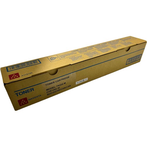 Comp Konica Minolta Bizhub C258 Magenta Toner TN324M A8DA350