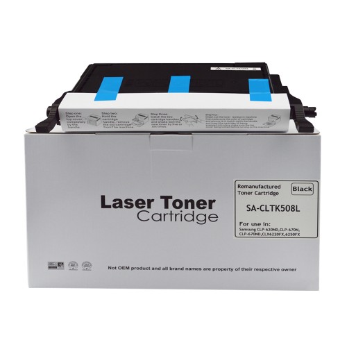 Reman Samsung CLP620 Hi Yld Black Toner CLT-K5082L HP SU188A