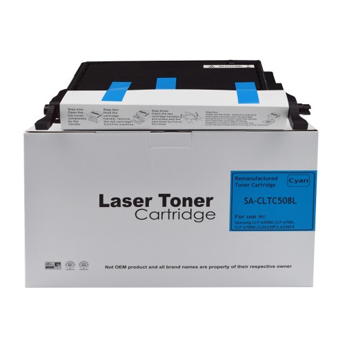 Reman Samsung CLP620 Hi Yld Cyan Toner CLT-C5082L HP SU055A